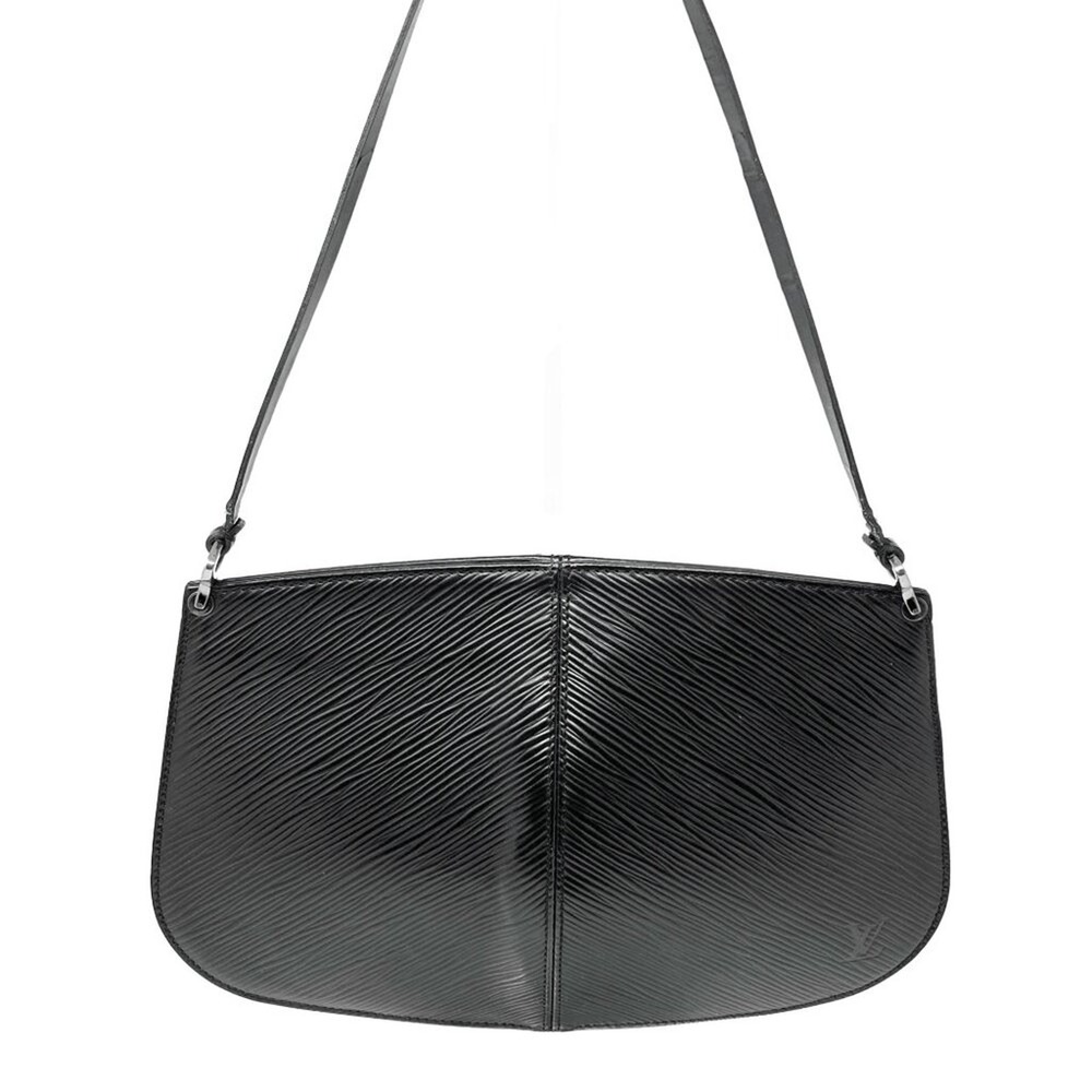 Louis Vuitton Epi Demi‎ Lune Shoulder Bag Black Y2K Vintage